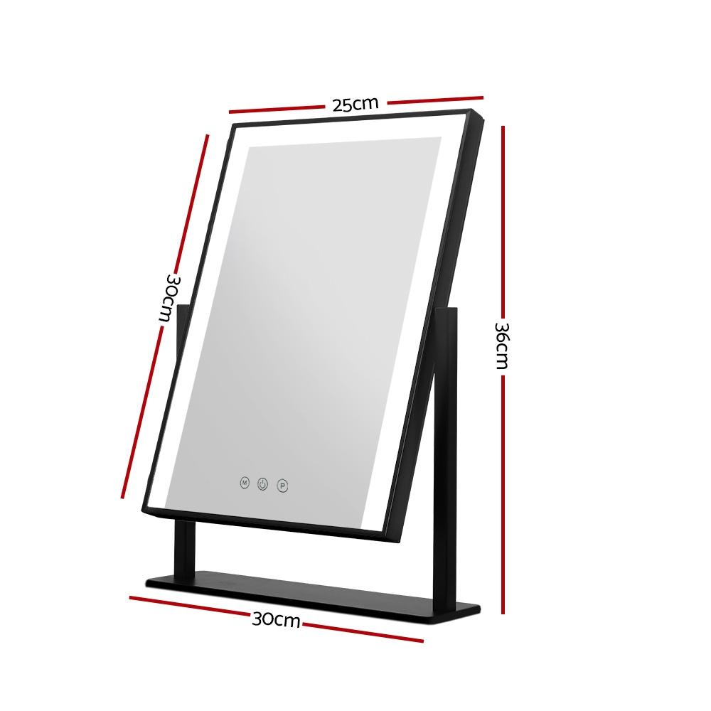 Embellir LED Makeup Mirror Hollywood Standing Mirror Tabletop Vanity