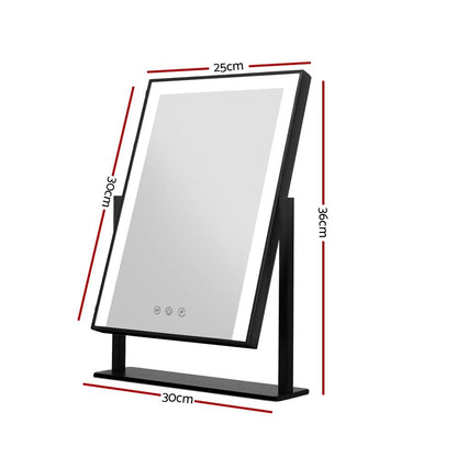 Embellir LED Makeup Mirror Hollywood Standing Mirror Tabletop Vanity