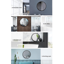 Load image into Gallery viewer, Embellir Round Wall Mirror 50cm Makeup Bathroom Mirror Frameless
