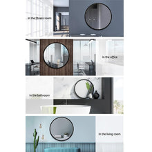 Load image into Gallery viewer, Embellir 70cm Round Wall Mirror Bathroom Makeup Mirror
