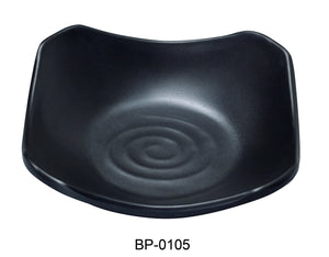 Yanco BP-0105 Black pearl-1 New Square Dish