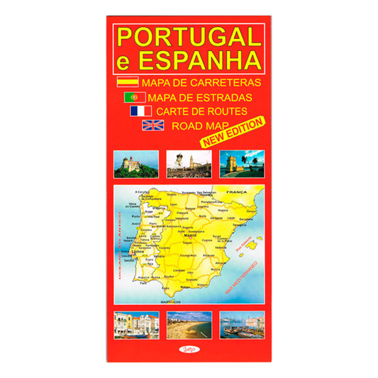 Roadmap of Portugal & Spain | Books & Bookshelves