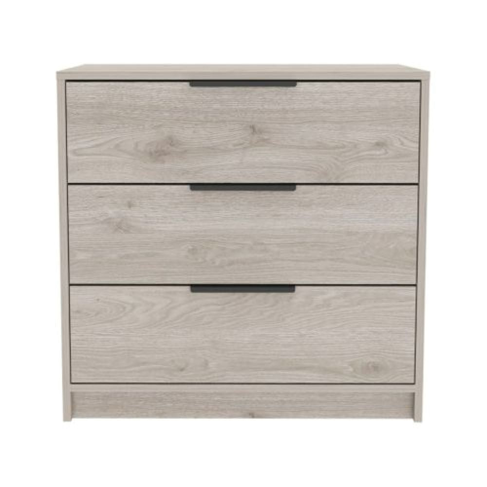 3 Drawers Dresser Maryland, Superior Top, Light Gray Finish | Furniture