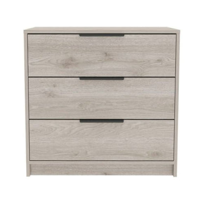 3 Drawers Dresser Maryland, Superior Top, Light Gray Finish | Furniture