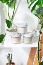 Load image into Gallery viewer, Clay Face Mask Trio Rose Clay French Green Clay Kaolin Clay Turmeric
