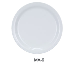 Yanco MA-6 Mayor 6.5" Narrow Rim Plate