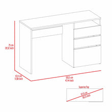 Load image into Gallery viewer, Computer Desk San Diego, One Shelf, Light Gray Finish
