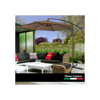 Milano 3M Outdoor Umbrella Cantilever Latte