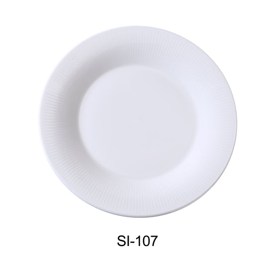 Yanco SI-107 Siena Collection 7" Round Plate