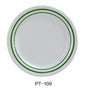 Yanco PT-109 Pine Tree Round Dinner Plate