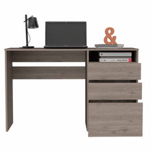 Load image into Gallery viewer, Computer Desk San Diego, One Shelf, Light Gray Finish
