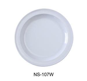 Yanco NS-107W Nessico Round Dessert Plate