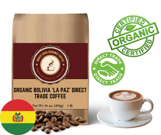 Organic Bolivia 'La Paz' Direct Trade Coffee