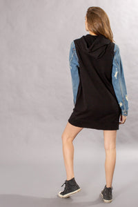 Nina Heritage Dress In Black Indy