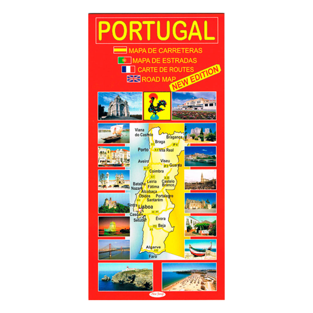 Roadmap of Portugal | Portugal Collection