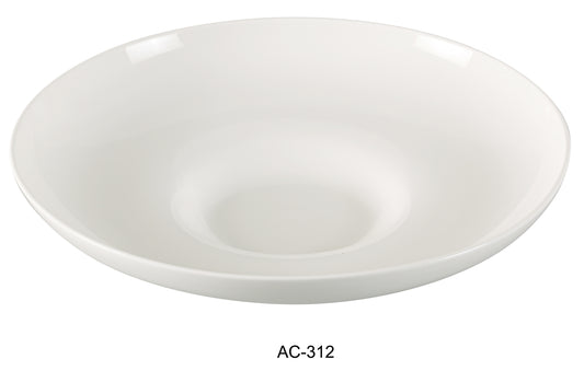 Yanco AC-312 ABCO 12" Mediterranean Pasta Bowl