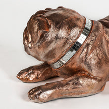 Load image into Gallery viewer, Bronze Finish Pug Figurine
