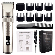 Load image into Gallery viewer, Full Body Washable Electric Hair Clipper Ceramic Professional Fine
