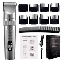 Load image into Gallery viewer, Full Body Washable Electric Hair Clipper Ceramic Professional Fine
