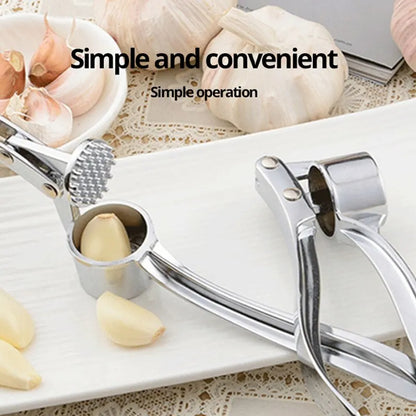 1pc Silvery Stainless Steel Garlic Masher Kitchen Vegetable Cooking | Kitchen