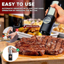 Load image into Gallery viewer, Electric Salt Grinder 2 Bottles Set
