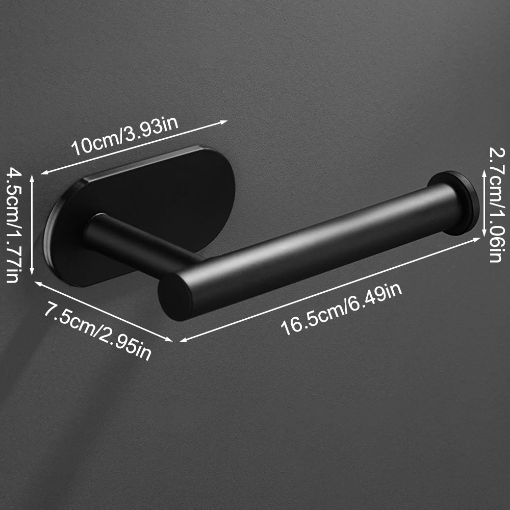 1PC Stainless Steel Roll Paper Holder Wall Mount |  Bathroom