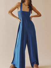 Load image into Gallery viewer, Elegant Solid Color Sleeveless Jumpsuits  Loose Wide Leg Pants
