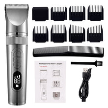 Load image into Gallery viewer, Full Body Washable Electric Hair Clipper Ceramic Professional Fine
