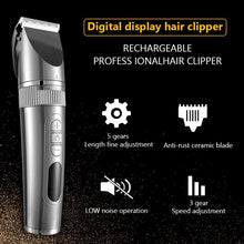 Load image into Gallery viewer, Full Body Washable Electric Hair Clipper Ceramic Professional Fine
