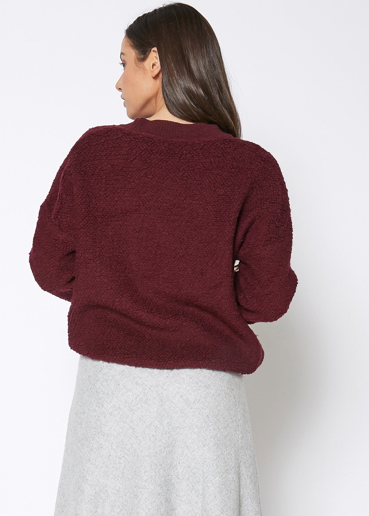 Arizona Rag Wool Knit Crew Neck Sweater