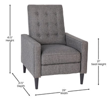 Load image into Gallery viewer, Flash FurnitureEzra Mid-Century Modern Fabric Upholstered Button
