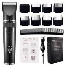 Load image into Gallery viewer, Full Body Washable Electric Hair Clipper Ceramic Professional Fine
