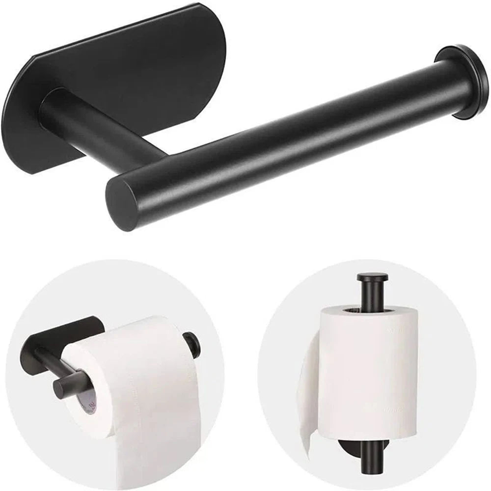 1PC Stainless Steel Roll Paper Holder Wall Mount |  Bathroom