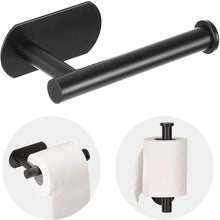 Load image into Gallery viewer, 1PC Stainless Steel Roll Paper Holder Kitchen Plastic Wrap Wall Mount
