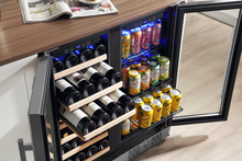 Load image into Gallery viewer, Empava BR04D Dual Zone Wine &amp; Beverage Cooler Fridge
