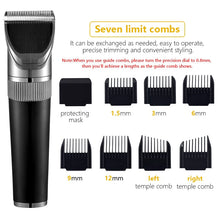 Load image into Gallery viewer, Full Body Washable Electric Hair Clipper Ceramic Professional Fine
