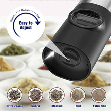 Load image into Gallery viewer, Electric Salt Grinder 2 Bottles Set
