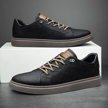 Load image into Gallery viewer, Mens Lace Up Oxford Leather Shoes
