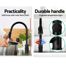 Load image into Gallery viewer, Cefito Pull-out Mixer Faucet Tap - Black
