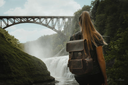 The Hagen Backpack | Vintage Leather Backpack | Bags & Wallets