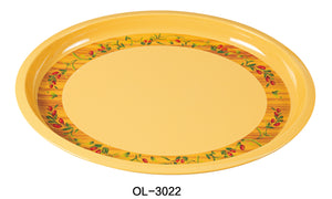 Yanco OL-3022 Olive Turkey Platter