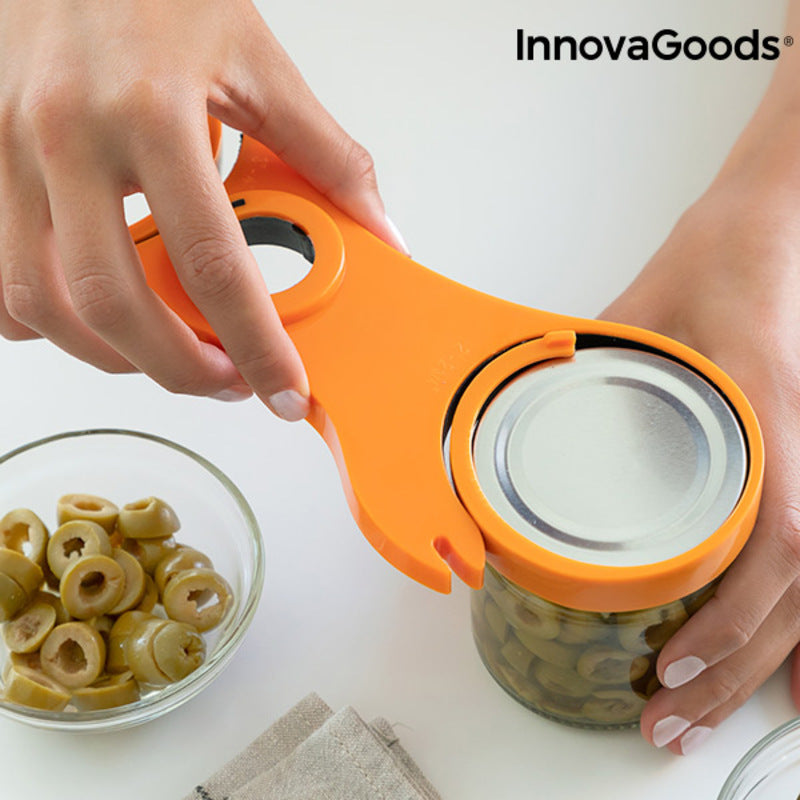 5-in-1 Multi-Purpose Jar Opener InnovaGoods | Kitchen