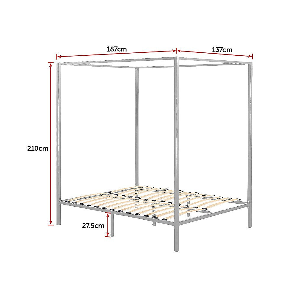 4 Four Poster Double Bed Frame | Furniture