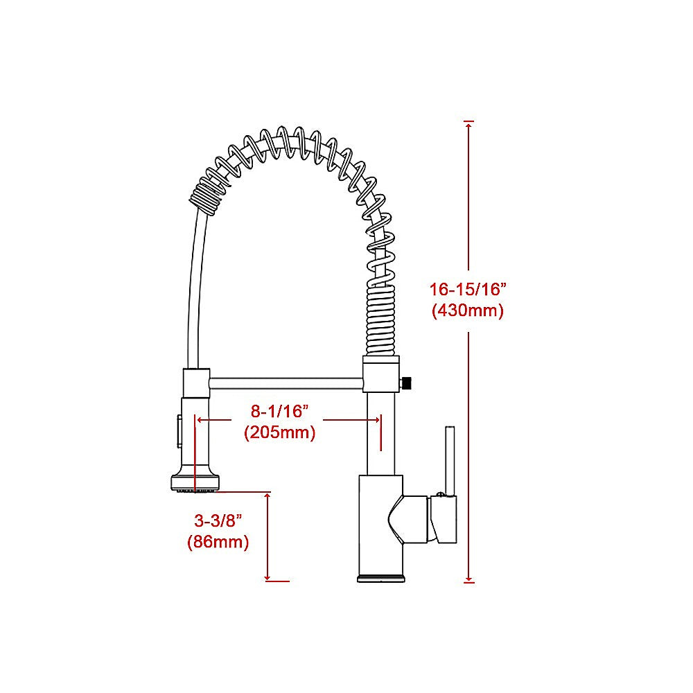 Basin Mixer Tap Faucet w/Extend -Kitchen Laundry Sink