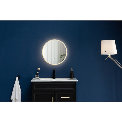 50cm LED Wall Mirror Bathroom Mirrors Light Decor Round | Mirrors