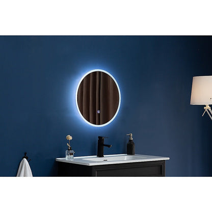 50cm LED Wall Mirror Bathroom Mirrors Light Decor Round | Mirrors