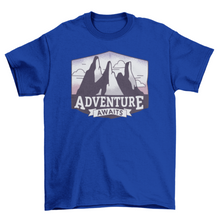 Load image into Gallery viewer, Adventure awaits t-shirt
