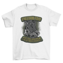 Load image into Gallery viewer, Army Freedom T-Shirt Design
