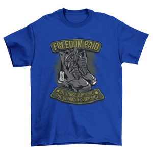 Army Freedom T-Shirt Design