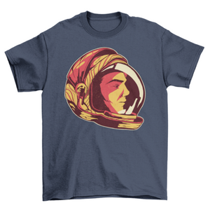 New Mexico Astronaut Helmet T-Shirt